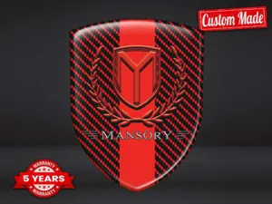 Mansory Badge Auto Personalizzati Max Durevoli Chic Design